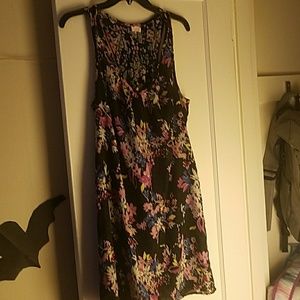 Racerback dress reversible